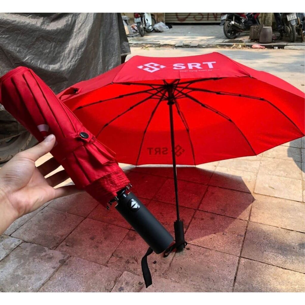 Ô dù cầm tay in logo quà tặng