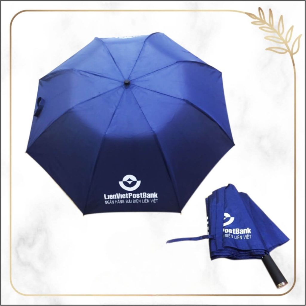 Ô dù cầm tay in logo