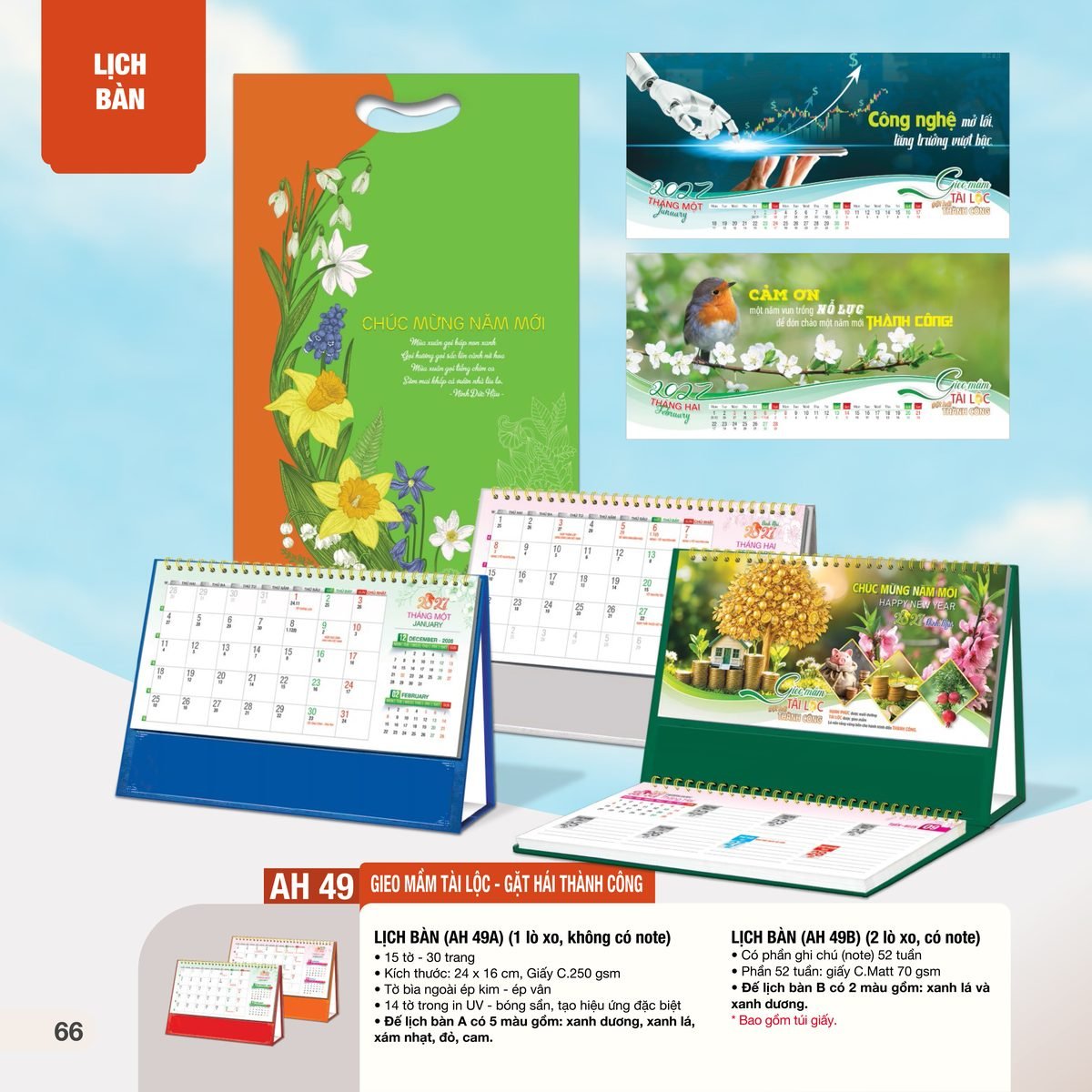 Lịch Bàn Chữ M (Có Note 52 Tuần) 2027 AH Mẫu AH49 (24 x 16cm) Quà Tặng Khuyến Mại Kích Cầu Cuối Năm Lịch Bàn Chữ M (Có Note 52 Tuần) 2027 AH Mẫu AH49 (24 x 16cm) Quà Tặng Khuyến Mại Kích Cầu Cuối Năm in logo doanh nghiệp quà tặng Tết tại Quà Tặng Khuyến Mại KM