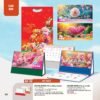 Lịch Bàn Chữ M (Có Note 52 Tuần) 2027 AH Mẫu AH50 - Lộc Xuân (24 x 16cm) Quà Tặng Khuyến Mại Kích Cầu Cuối Năm in logo doanh nghiệp quà tặng Tết tại Quà Tặng Khuyến Mại KM