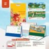 Lịch Bàn Chữ M (Có Note 52 Tuần) 2027 AH Mẫu AH54 (24 x 16cm) Quà Tặng Khuyến Mại Kích Cầu Cuối Năm in logo doanh nghiệp quà tặng Tết tại Quà Tặng Khuyến Mại KM