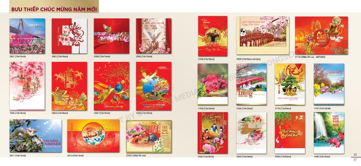 Lịch 52 Tuần BS 2027 BS44 Quà Tặng Khuyến Mại Kích Cầu Cuối Năm