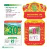 Lịch Bloc Đại Đặc Biệt 2027 HBT Mẫu HBT166 - Lộc Xuân (17 x 24cm) Quà Tặng Khuyến Mại Kích Cầu Cuối Năm in logo doanh nghiệp quà tặng Tết tại Quà Tặng Khuyến Mại KM