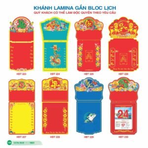 Lịch Bìa Treo 2027 HBT Mẫu HBT227 (40 x 62 cm) Quà Tặng Khuyến Mại Kích Cầu Cuối Năm in logo doanh nghiệp quà tặng Tết tại Quà Tặng Khuyến Mại KM
