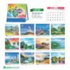 Lịch Để Bàn 2027 HBT Mẫu HBT37 (19 x 21cm) Quà Tặng Khuyến Mại Kích Cầu Cuối Năm in logo doanh nghiệp quà tặng Tết tại Quà Tặng Khuyến Mại KM