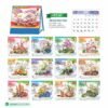 Lịch Để Bàn 2027 HBT Mẫu HBT43 (19 x 21cm) Quà Tặng Khuyến Mại Kích Cầu Cuối Năm in logo doanh nghiệp quà tặng Tết tại Quà Tặng Khuyến Mại KM