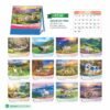 Lịch Để Bàn 2027 HBT Mẫu HBT46 (19 x 21cm) Quà Tặng Khuyến Mại Kích Cầu Cuối Năm in logo doanh nghiệp quà tặng Tết tại Quà Tặng Khuyến Mại KM