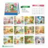 Lịch Để Bàn 2027 HBT Mẫu HBT48 (19 x 21cm) Quà Tặng Khuyến Mại Kích Cầu Cuối Năm in logo doanh nghiệp quà tặng Tết tại Quà Tặng Khuyến Mại KM