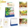 Lịch Để Bàn 2027 HT Mẫu HT76 (18 x 21cm) Quà Tặng Khuyến Mại Kích Cầu Cuối Năm in logo doanh nghiệp quà tặng Tết tại Quà Tặng Khuyến Mại KM