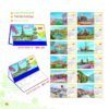 Lịch Để Bàn 2027 MT Mẫu MT43 (24 x 17cm) Quà Tặng Khuyến Mại Kích Cầu Cuối Năm in logo doanh nghiệp quà tặng Tết tại Quà Tặng Khuyến Mại KM