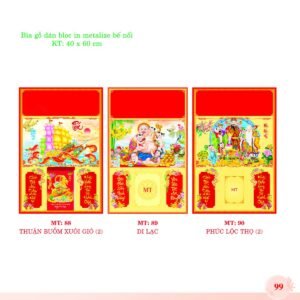 Bìa Lò Xo Dán Bloc 2027 MT Mẫu MT89 (40 x 60cm) Quà Tặng Khuyến Mại Kích Cầu Cuối Năm in logo doanh nghiệp quà tặng Tết tại Quà Tặng Khuyến Mại KM