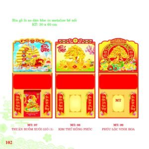 Bìa Lò Xo Dán Bloc 2027 MT Mẫu MT98 - Thuận Buồm Xuôi Gió (30 x 60cm) Quà Tặng Khuyến Mại Kích Cầu Cuối Năm in logo doanh nghiệp quà tặng Tết tại Quà Tặng Khuyến Mại KM