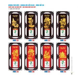 Lịch Bloc 2027 NB Mẫu NB160 (39  x  89 cm) Quà Tặng Khuyến Mại Kích Cầu Cuối Năm in logo doanh nghiệp quà tặng Tết tại Quà Tặng Khuyến Mại KM