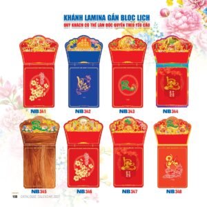 Lịch Bloc 2027 NB Mẫu NB347 (29 x 41 cm) Quà Tặng Khuyến Mại Kích Cầu Cuối Năm in logo doanh nghiệp quà tặng Tết tại Quà Tặng Khuyến Mại KM