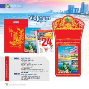 Lịch Bloc Siêu Đại 2027 NB Mẫu NB6A (20 x 30cm) Quà Tặng Khuyến Mại Kích Cầu Cuối Năm in logo doanh nghiệp quà tặng Tết tại Quà Tặng Khuyến Mại KM