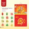 Lịch Bloc 2027 NHA Mẫu NHA66 (36 x 62cm) Quà Tặng Khuyến Mại Kích Cầu Cuối Năm in logo doanh nghiệp quà tặng Tết tại Quà Tặng Khuyến Mại KM