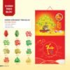 Lịch Bloc 2027 NHA Mẫu NHA68 (32 x 58cm) Quà Tặng Khuyến Mại Kích Cầu Cuối Năm in logo doanh nghiệp quà tặng Tết tại Quà Tặng Khuyến Mại KM