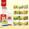 Lịch Bàn Chữ A 2027 NHA Mẫu NHA94 (17 x 19cm) Quà Tặng Khuyến Mại Kích Cầu Cuối Năm in logo doanh nghiệp quà tặng Tết tại Quà Tặng Khuyến Mại KM