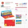 Lịch Để Bàn 2027 TD Mẫu TD48 (14 x 24cm) Quà Tặng Khuyến Mại Kích Cầu Cuối Năm in logo doanh nghiệp quà tặng Tết tại Quà Tặng Khuyến Mại KM