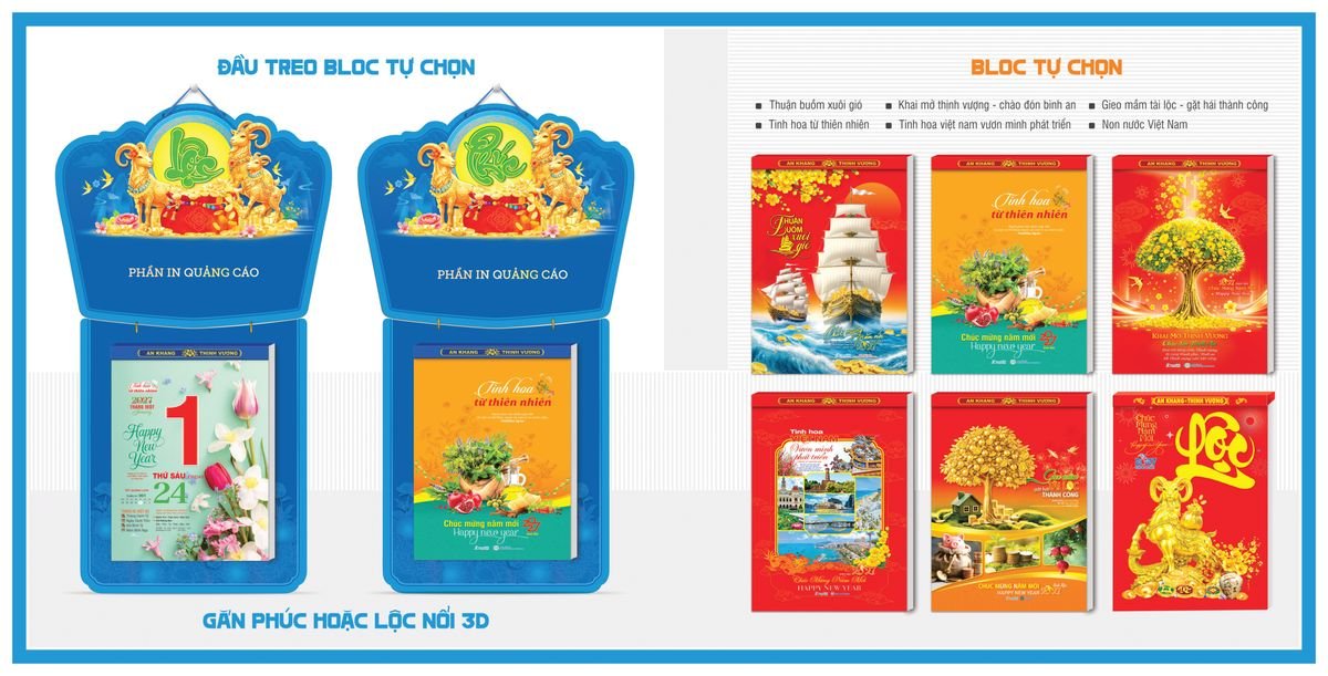Lịch Bloc TPN 2027 TPNBLOC49 Quà Tặng Khuyến Mại Kích Cầu Cuối Năm