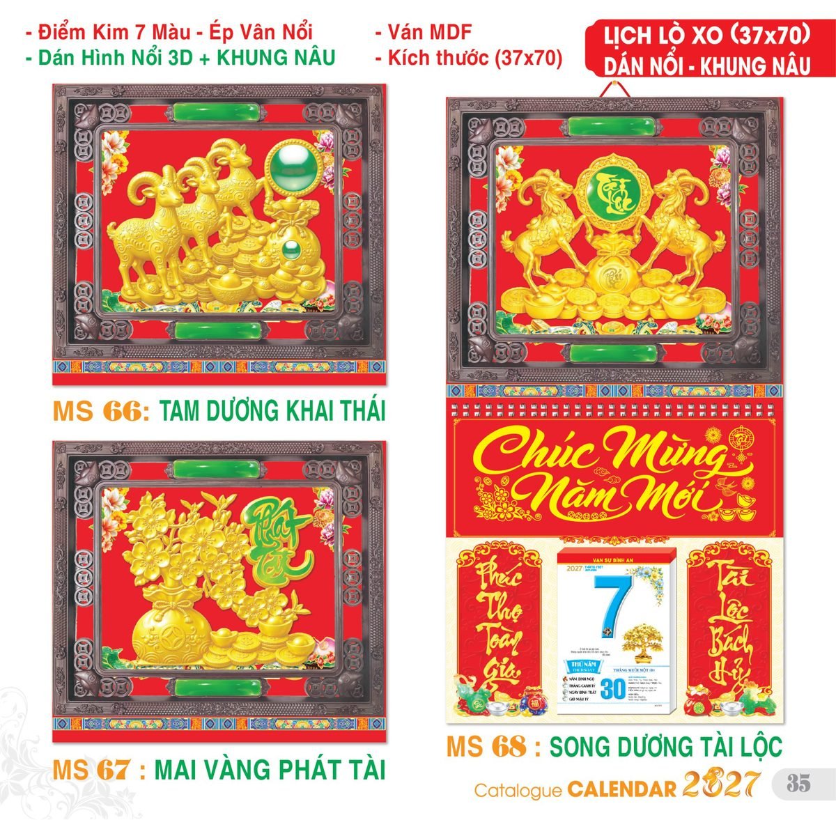 TS_TS_Catalog_Lich_2027-36 Lịch Treo Tường Lò Xo 2027 TS Mẫu TS-36 (37 x 70 cm) Quà Tặng Khuyến Mại Kích Cầu Cuối Năm