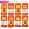 Lịch Treo Tường Lò Xo 2027 TS Mẫu TS-49 (37 x 70 cm) Quà Tặng Khuyến Mại Kích Cầu Cuối Năm