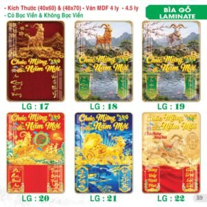 Lịch Bìa Treo 2027 TS Mẫu TS-60 (40 x 60 cm) Quà Tặng Khuyến Mại Kích Cầu Cuối Năm