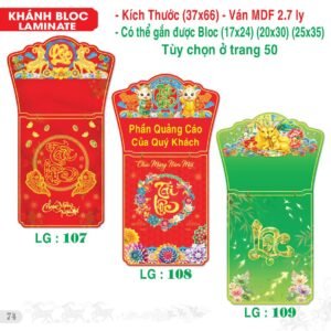 Lịch Bloc Siêu Đại 2027 TS Mẫu TS-75 (37 x 66 cm) Quà Tặng Khuyến Mại Kích Cầu Cuối Năm