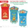 Lịch Bloc Siêu Đại 2027 TS Mẫu TS-77 (37 x 66 cm) Quà Tặng Khuyến Mại Kích Cầu Cuối Năm