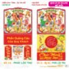 Lịch Treo Tường Lò Xo 2027 TS Mẫu TS-8 - Phúc Lộc Thọ (37 x 70 cm) Quà Tặng Khuyến Mại Kích Cầu Cuối Năm