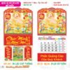 Lịch Treo Tường Lò Xo 2027 TS Mẫu TS-9 (37 x 70 cm) Quà Tặng Khuyến Mại Kích Cầu Cuối Năm