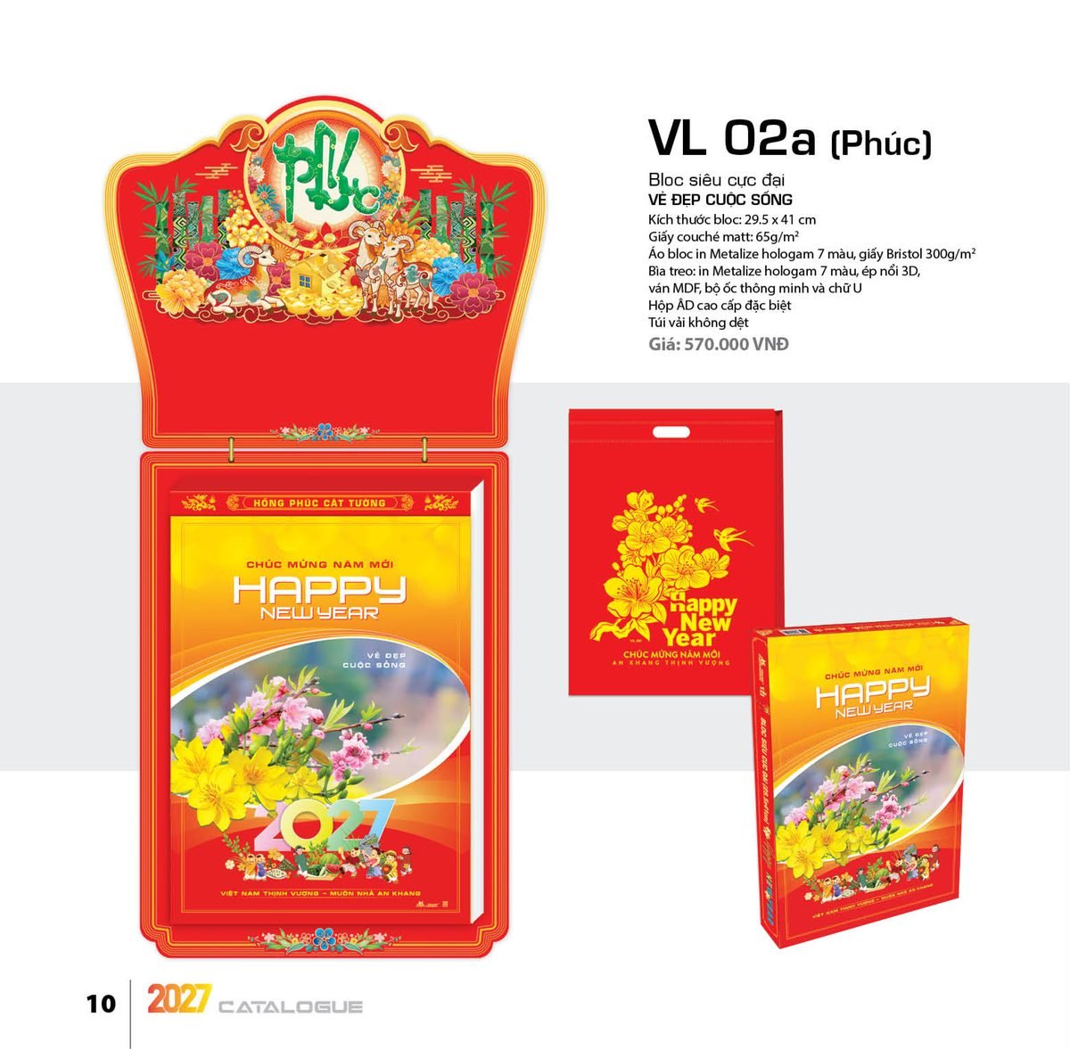 Lịch Bloc Siêu Cực Đại 2027 VL Mẫu VL02A (38 x 53 cm) Quà Tặng Khuyến Mại Kích Cầu Cuối Năm Lịch Bloc Siêu Cực Đại 2027 VL Mẫu VL02A (38 x 53 cm) Quà Tặng Khuyến Mại Kích Cầu Cuối Năm in logo doanh nghiệp quà tặng Tết tại Quà Tặng Khuyến Mại KM
