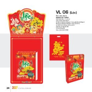 Lịch Bloc Siêu Đại 2027 VL Mẫu VL06 (17 x 24cm) Quà Tặng Khuyến Mại Kích Cầu Cuối Năm in logo doanh nghiệp quà tặng Tết tại Quà Tặng Khuyến Mại KM