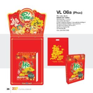 Lịch Bloc Siêu Đại 2027 VL Mẫu VL06A (17 x 24cm) Quà Tặng Khuyến Mại Kích Cầu Cuối Năm in logo doanh nghiệp quà tặng Tết tại Quà Tặng Khuyến Mại KM