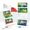 Lịch Bàn Chữ M (Có Note 52 Tuần) 2027 VL Mẫu VLLB13 (24 x 11cm) Quà Tặng Khuyến Mại Kích Cầu Cuối Năm in logo doanh nghiệp quà tặng Tết tại Quà Tặng Khuyến Mại KM